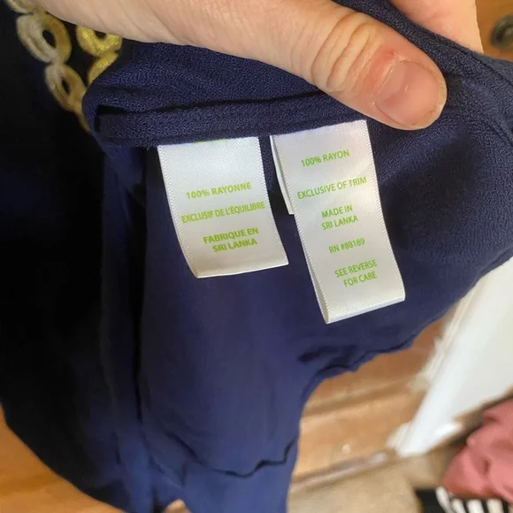 Lilly Pulitzer Jane dress True Navy - Picture 4 of 4